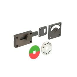 Burlington Indicator Lock Dark Bronze - By Frelan Hardware - BUR2552DB