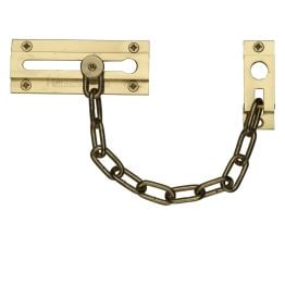 Heritage Brass Door Chain Polished Brass finish