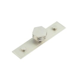 Nile Cupboard Knobs 30mm Stepped Satin Nickel - By Frelan Hardware - HOX-330SN-6090SN