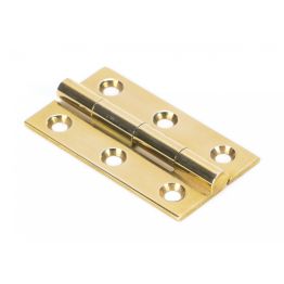Polished Brass 2" Butt Hinge (pair)