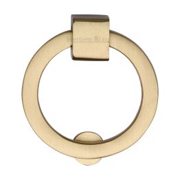 Heritage Brass Round Drop Pull 63mm Satin Brass finish