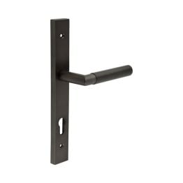 CR-102 Dark Bronze Multi Point Backplate Door Handle - By Frelan Hardware - CR-102G4DB