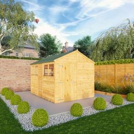 Mercia 10 x 8 Woodsman Shiplap Apex Shed