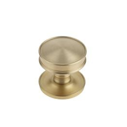 Berkeley Cupboard Knobs Satin Brass - By Frelan Hardware - BUR110SB