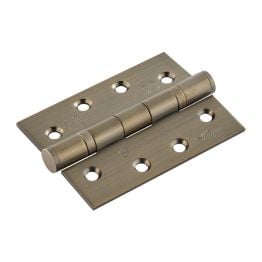 Grade 13 Ball Bearing P Hinge Square - Antique Brass (Pair)