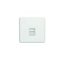 Eurolite Concealed 3mm Telephone Master White