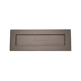 Heritage Brass Letterplate 14" x 4 1/2" Matt Bronze finish