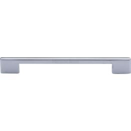 Heritage Brass Cabinet Pull Victorian Design 192mm CTC Polished Chrome finish