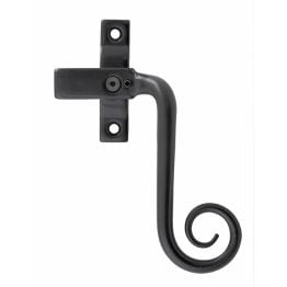 Curl Casement Fastener (Right Hand) - Flat Black