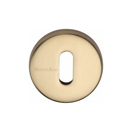 Heritage Brass Key Escutcheon Polished Brass finish