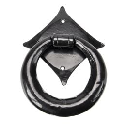 Black Ring Door Knocker