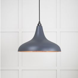 Smooth Copper Frankley Pendant in Slate