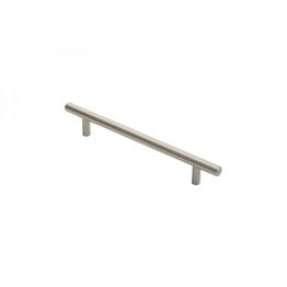 Steel T-Bar Handle 160mm - Satin Nickel