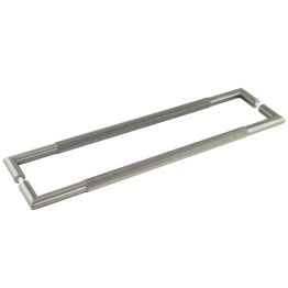 Three One Six Diamond Pull Handles 600x25mm Back to Back Gun Metal - By Frelan Hardware - JGM11