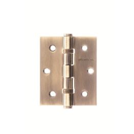 Atlantic Ball Bearing Hinges 3" x 2.5" x 2.5mm - Antique Brass (Pair)