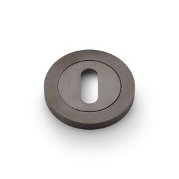 Alexander & Wilks - Concealed Fix Escutcheon - Dark Bronze PVD - Standard Profile