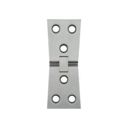 Jedo Counter Flap Hinge 99x40x1mm Satin Chrome - By Frelan Hardware - J9020SC