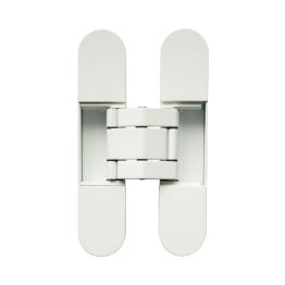 Ghost 140mm 3D Concealed Hinge White - By Frelan Hardware - CH60WH