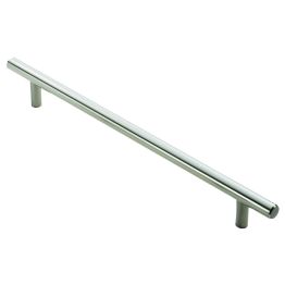 Steel T-Bar Handle 768mm - Satin Nickel