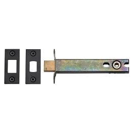 5" Tubular Bathroom Bolt  Black