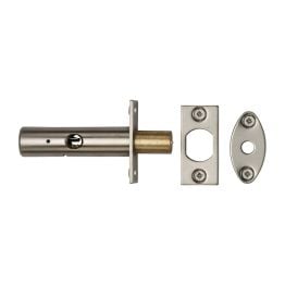 Heritage Brass Rack Bolt without Turn Satin Nickel finish