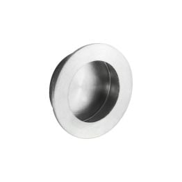 Circular Flush Pull - Satin Stainless Steel
