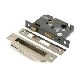 Polished Nickel 3" Euro Profile Sash Lock