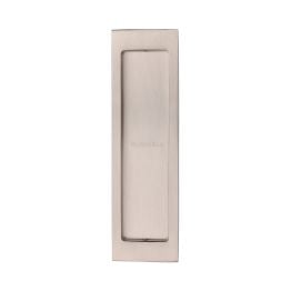 Flush Pull 197mm Satin Nickel finish