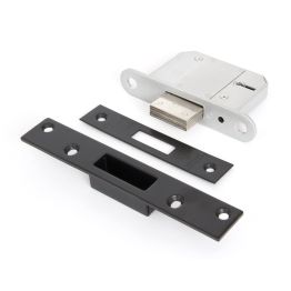 Black 2½" BS 5 Lever Deadlock