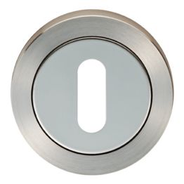 Steelworx Swl Escutcheon - Bright/Satin Stainless Steel