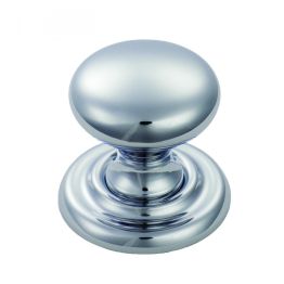 Victorian Knob 25mm - Polished Chrome