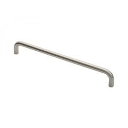 19mm D Pull Handle 425mm Centres - Satin Stainless Steel