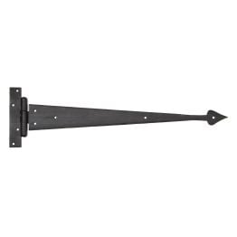 External Beeswax 18" Arrow Head T Hinge (pair)