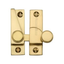 Heritage Brass Sash Fastener Polished Brass Finish