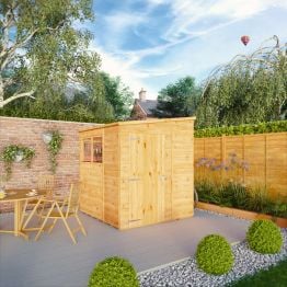 Mercia 6 x 6 Woodsman Shiplap Pent Shed