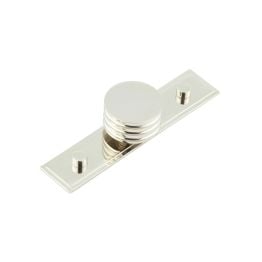 Sturt Cupboard Knobs 40mm Stepped Polished Nickel - By Frelan Hardware - HOX-440PN-6090PN