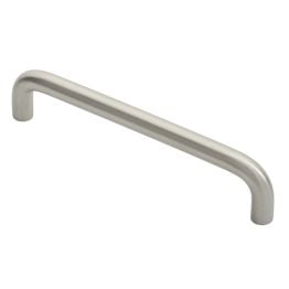 Cabinet Pull  D Handle  - Satin Stainless Steel