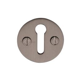 Heritage Brass Keyhole Escutcheon Matt Bronze finish