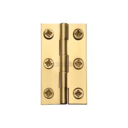 Heritage Brass Hinge Brass 2" X 1 1/8" Polished Brass finish