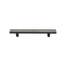 Weave Cabinet Pull Handle 128mm Aged Nickel Finish
