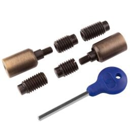 Sash Window Stop  - Antique Brass