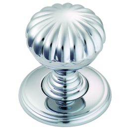 Delamain Flower Knob 32mm - Polished Chrome