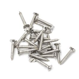 Stainless Steel 4x¾" Countersunk Screws (25)
