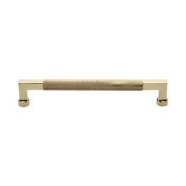 Heritage Brass Door Pull Handle Bar Design 330mm Polished Brass Finish