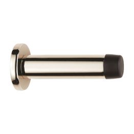 Wall Mounted Door Stop - Polished Nickel