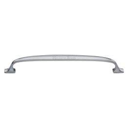 Heritage Brass Cabinet Pull Durham Design 203mm CTC Satin Chrome Finish