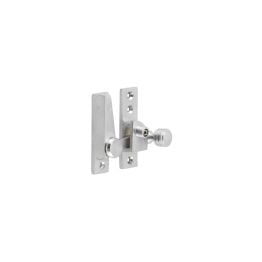 Jedo Lockable Quadrant Sash Fasteners 70x20mm Satin Chrome - By Frelan Hardware - JV4200LSC