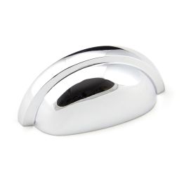 Polished Chrome Regency Concealed Drawer Pull