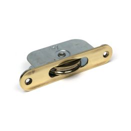 Aged Brass Radiused Sash Pulley 75kg