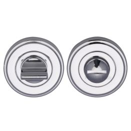 Heritage Brass Thumbturn & Emergency Release Polished Chrome finish
